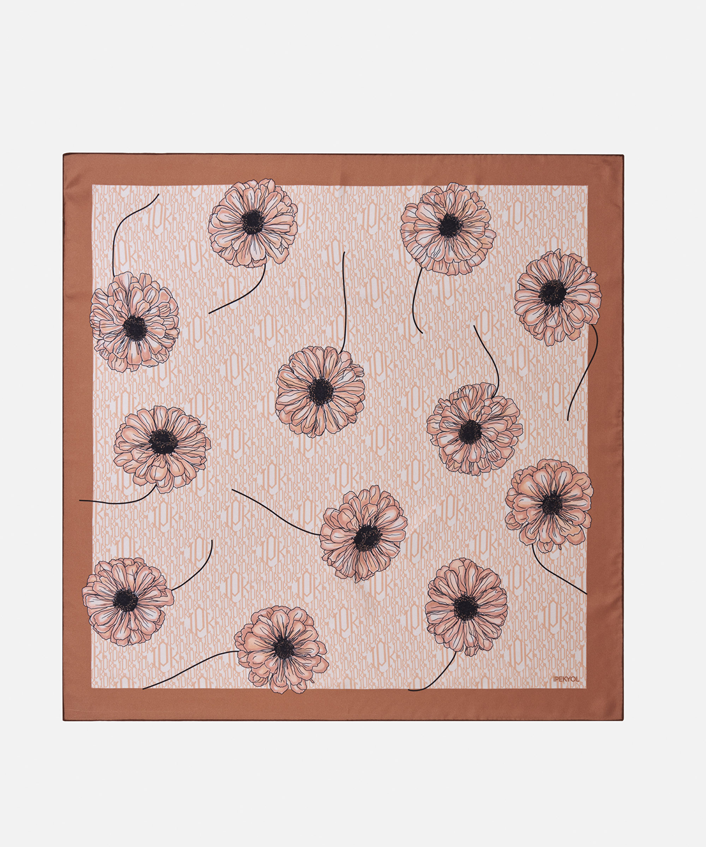 %100 ipek eşarp 90x90 cm